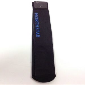 North Star Men Crew Socks Black One Size